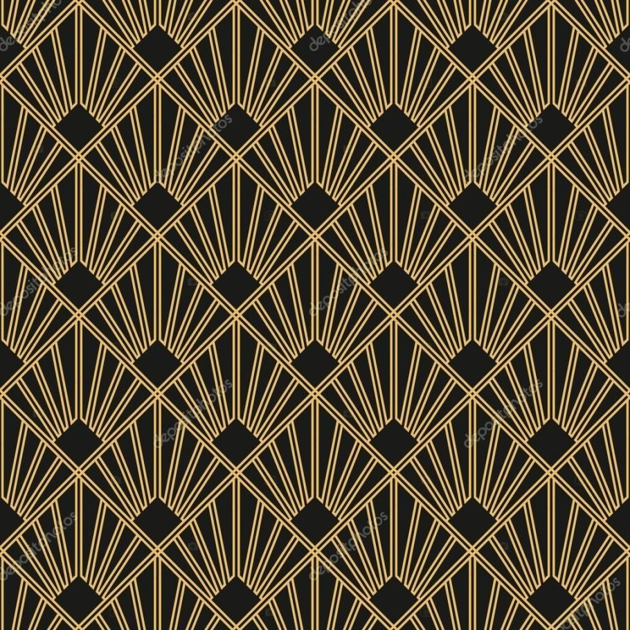 Геометрический орнамент ар деко