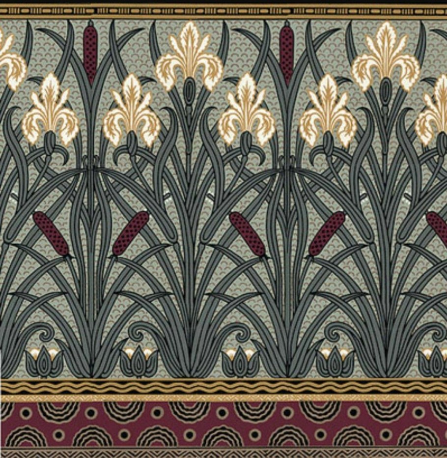Орнамент стиля ар-деко Ивановская