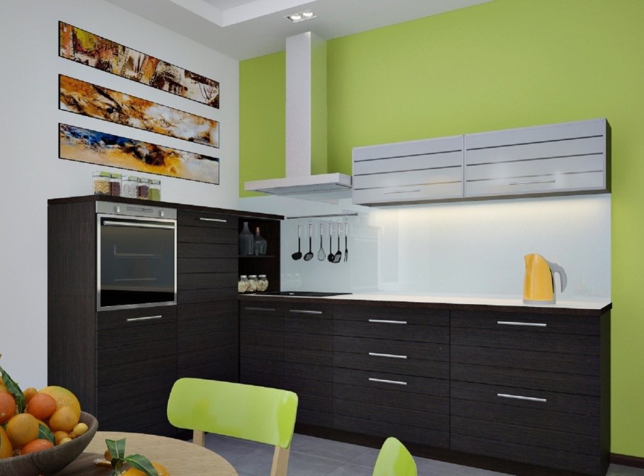 Кухни цветовые решения