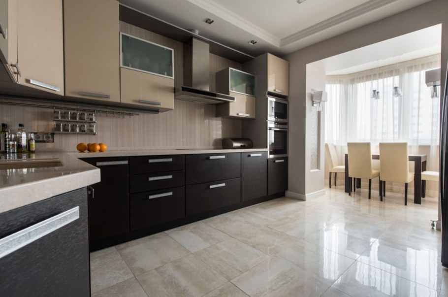 Кухни цвета венге