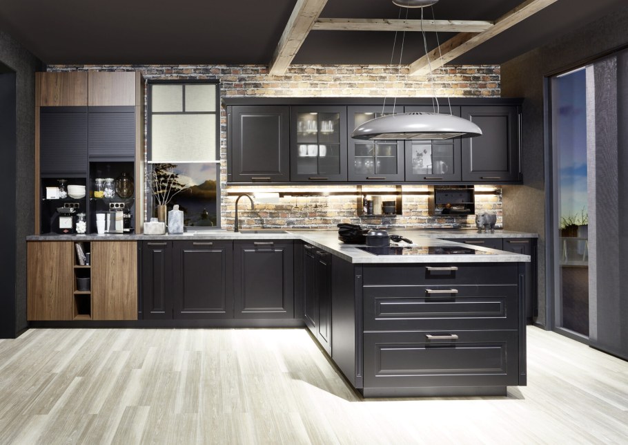 Кухня Giulia Novars зебрано темный