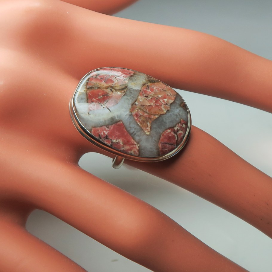 Яшма Розетта светлая