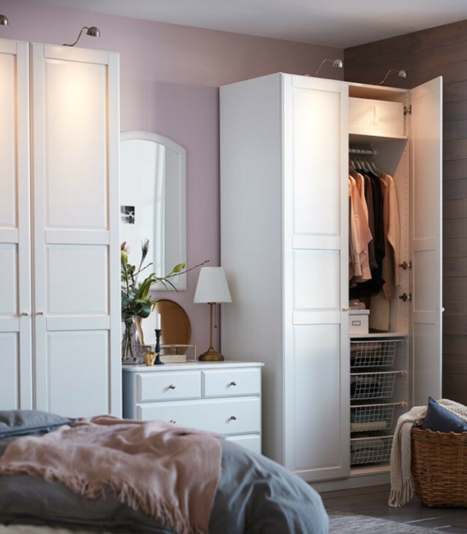 Икеа шкаф ТИССЕДАЛЬ белый