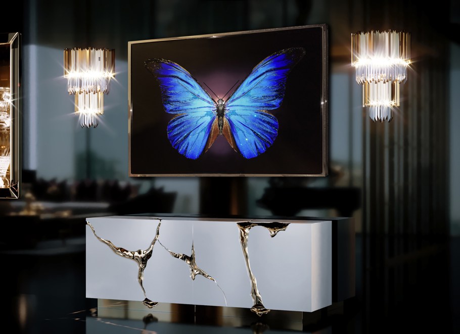 Бабочки в интерьере