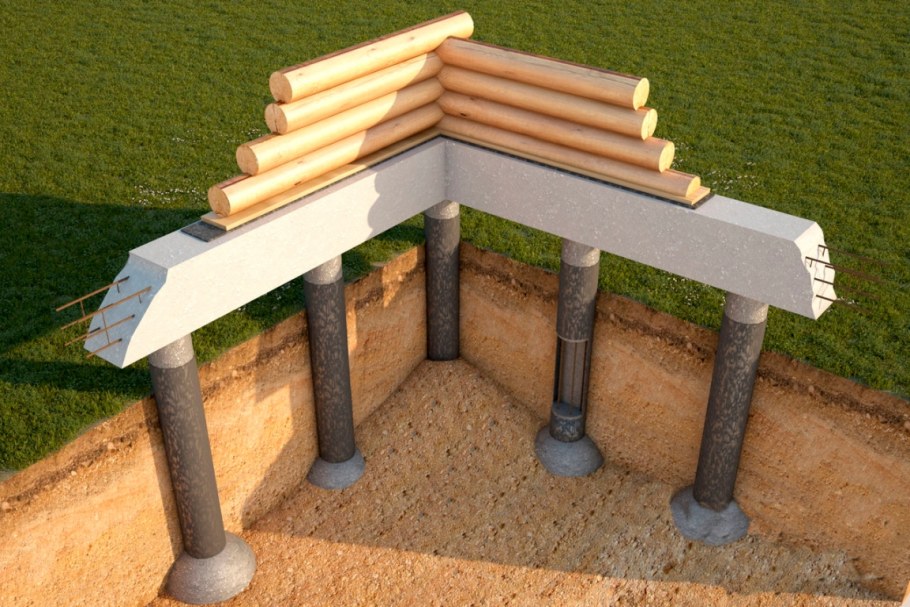 Свайно-ростверковый фундамент ТИСЭ