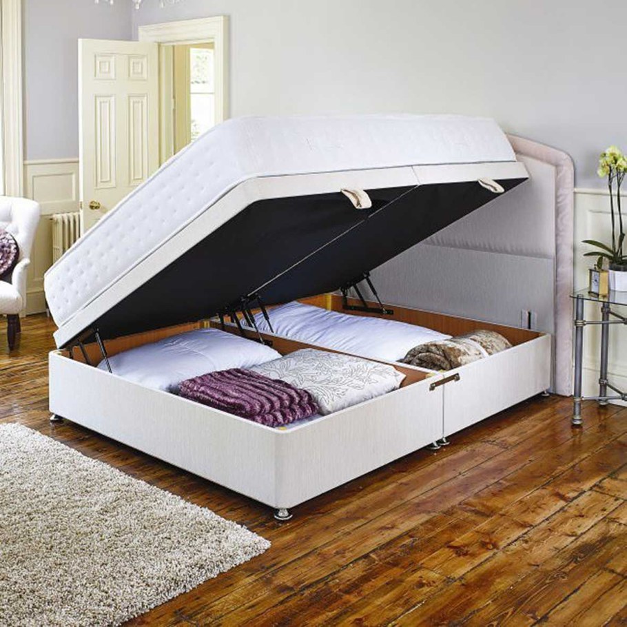 Спальная кровать с подъемным механизмом