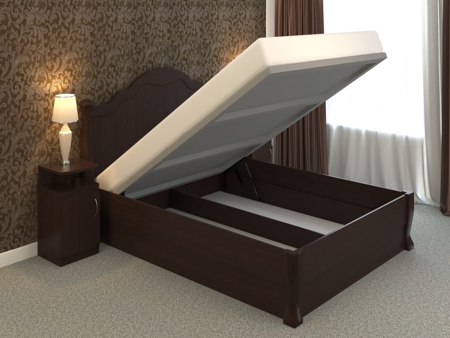Кровать с подьемныммеханизмом