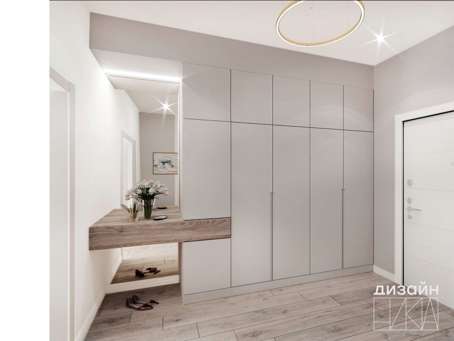 Шкаф кашемир серый Egger 95