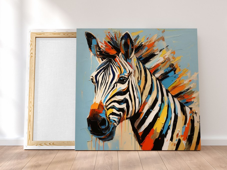 МК Зебра интерьерная картина