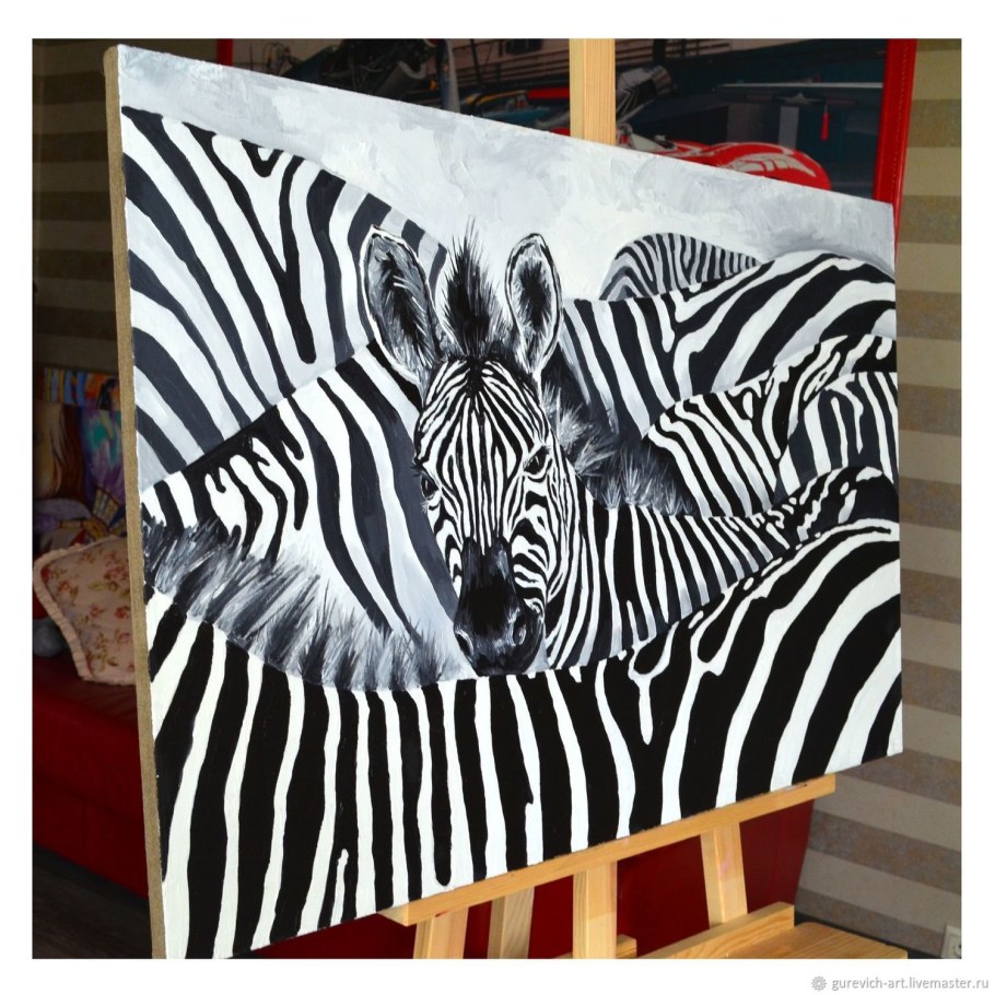Картина Зебра