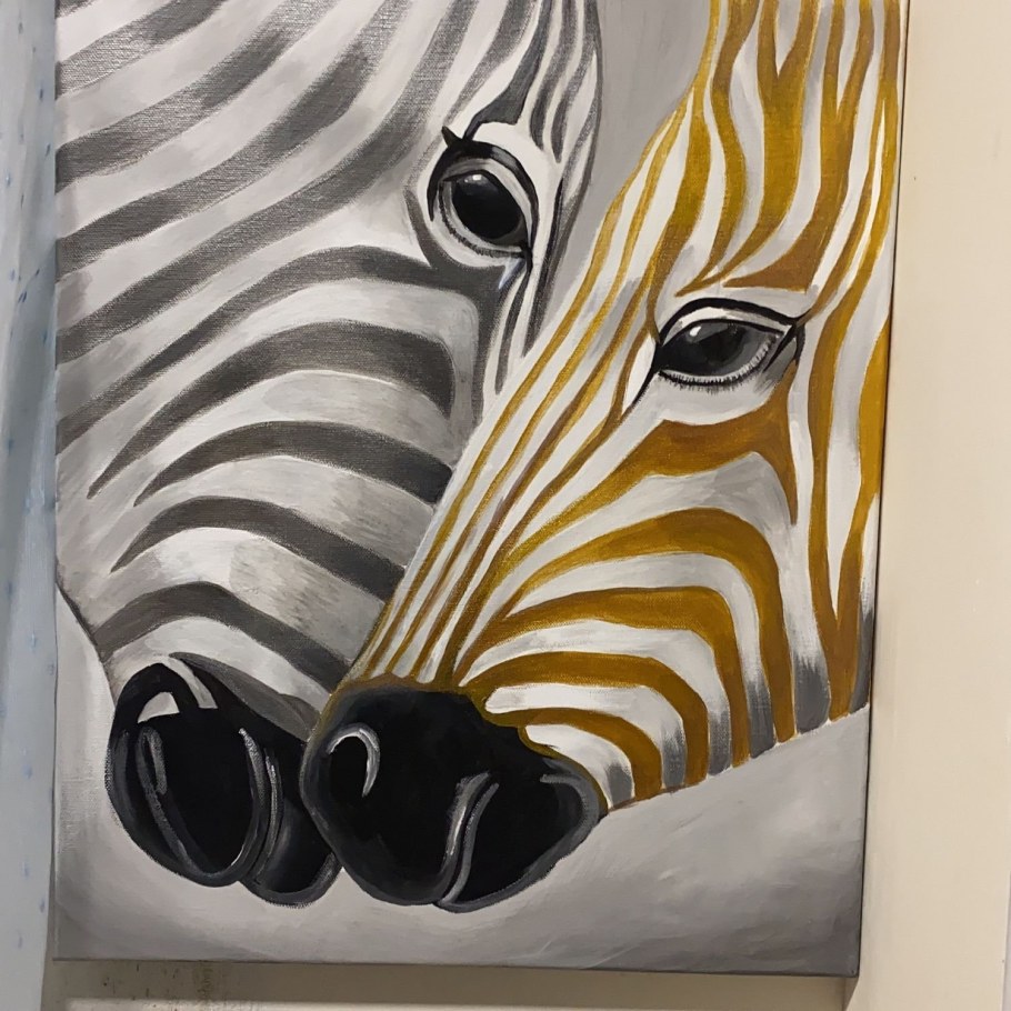 Панно Зебра на стену
