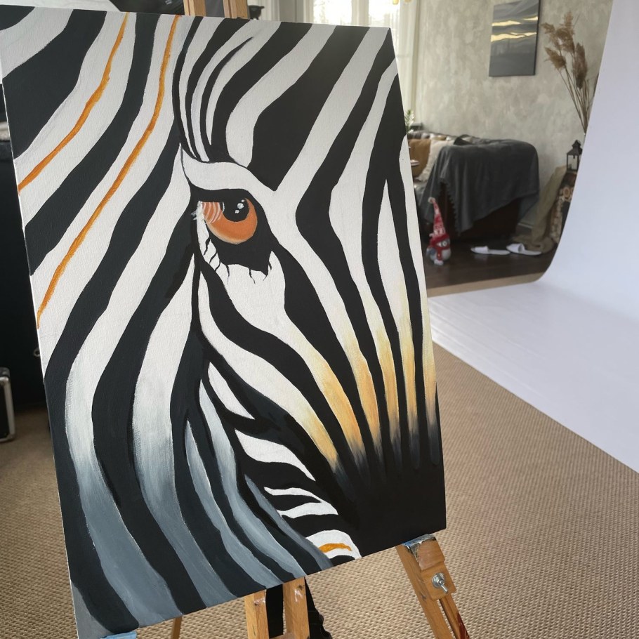 Картина Зебра
