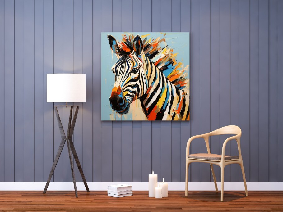 Стены из зебры