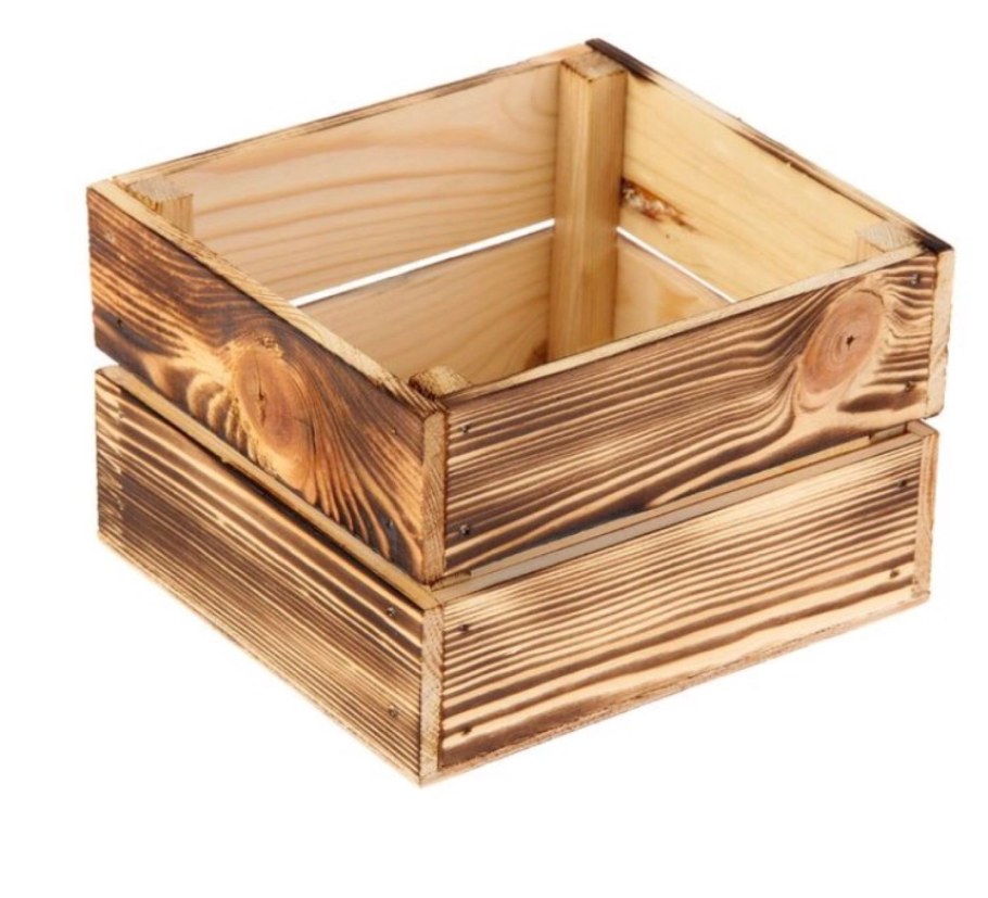 Деревянный ящик декоративный