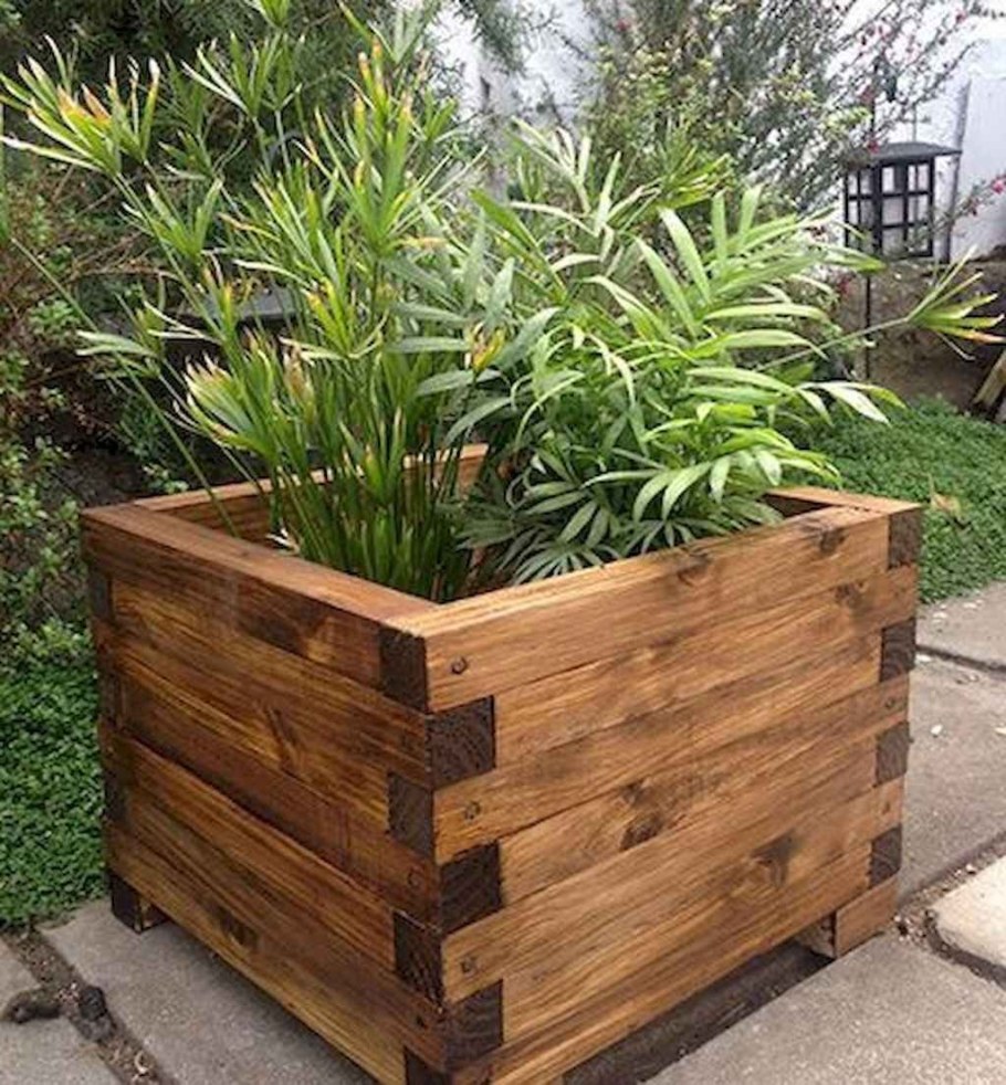 Кашпо деревянное