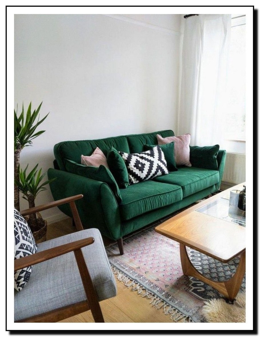 МИД сенчури диван в интерьере