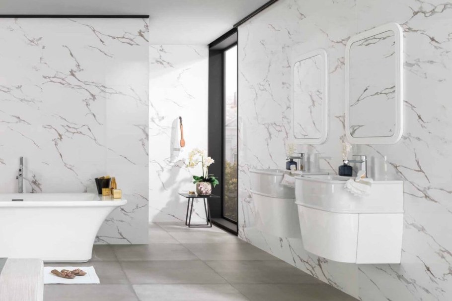 Керамогранит Porcelanosa marmol Carrara Blanco