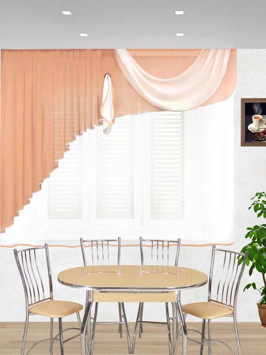 Штора для кухни текстиль.ру Лайма 180х280 см