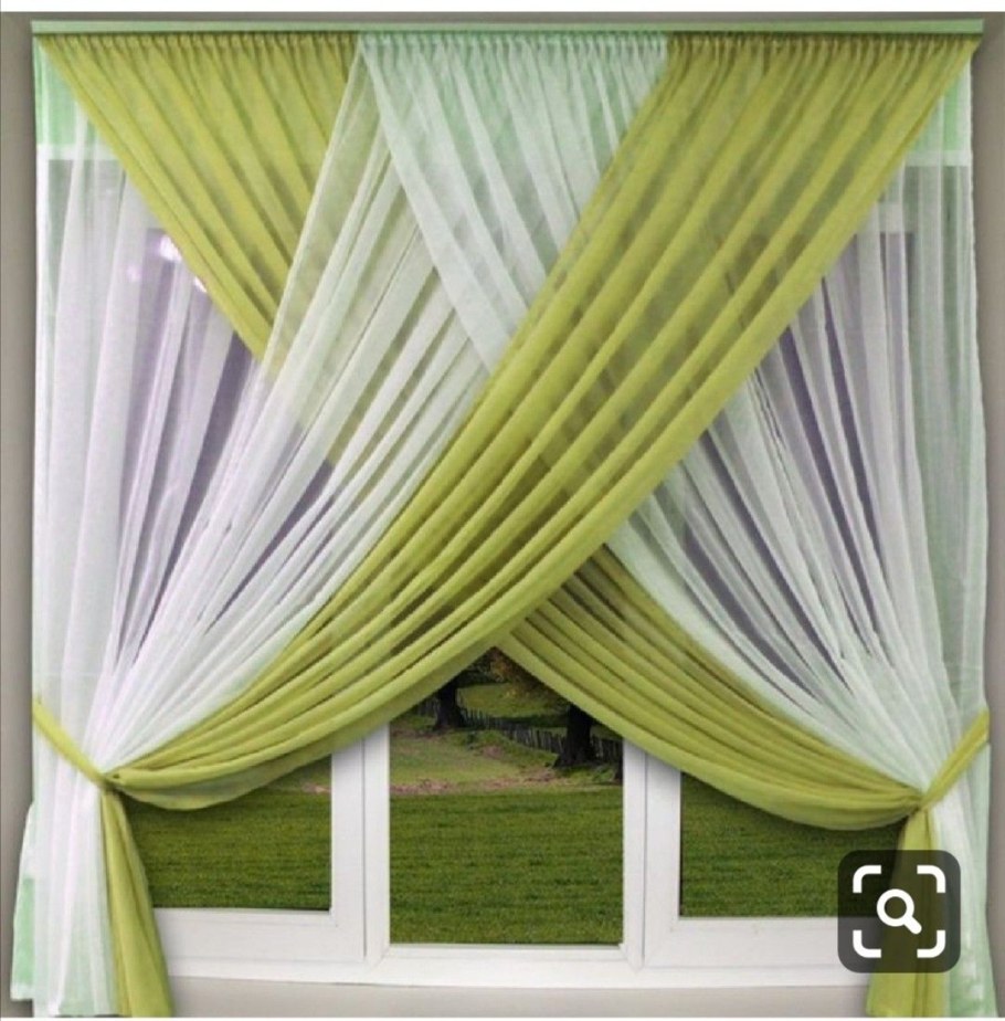 Шторы из вуали