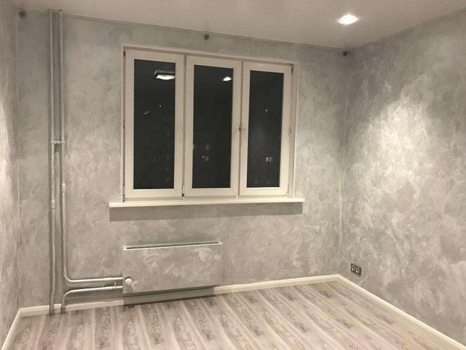 Декоративная штукатурка в интерьере