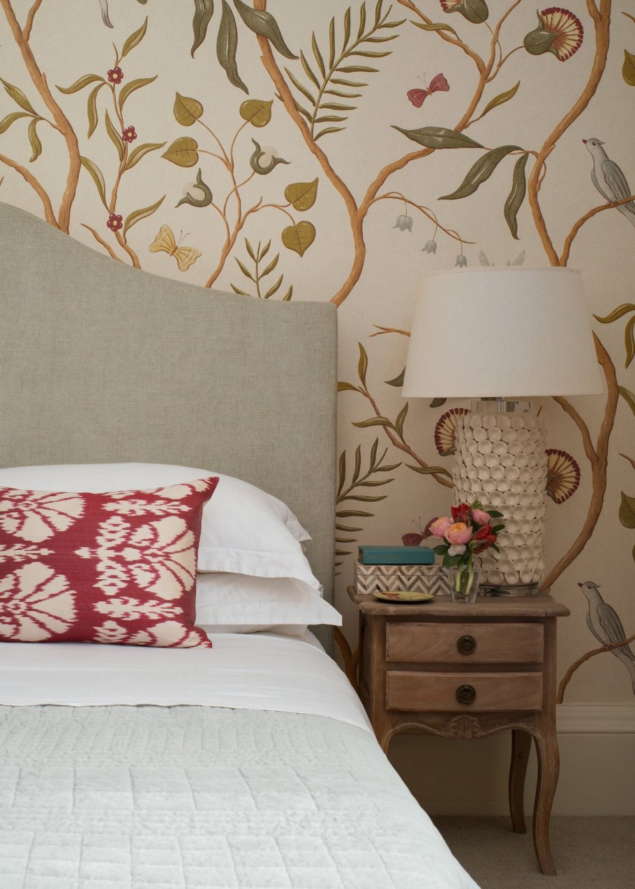 Растительный орнамент в интерьере