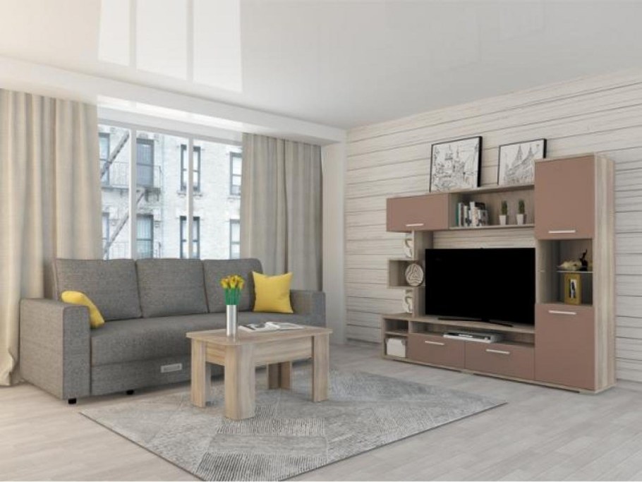 Дуб сонома мокко цвет