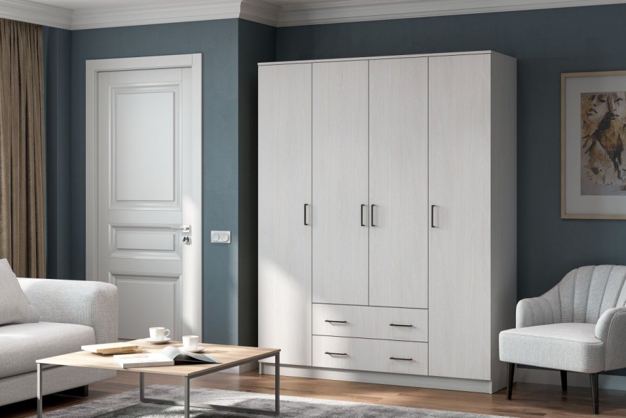 Шкаф ШК 1 ясень Анкор светлый