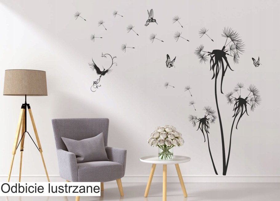 Панно одуванчики на стену
