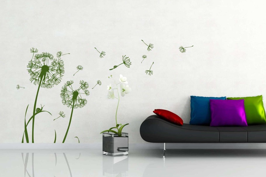 Виниловые наклейки на стену