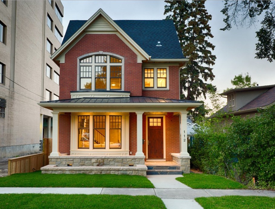 Американский дом снаружи