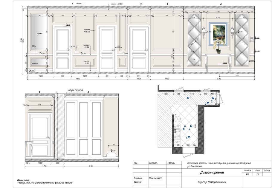 Развертки в архикад 25