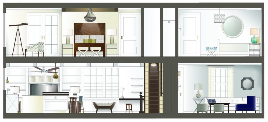 Архикад 3д интерьер