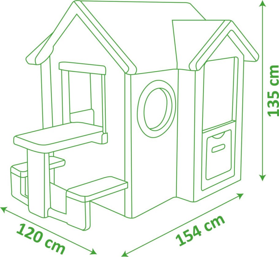 Черчение домик детский