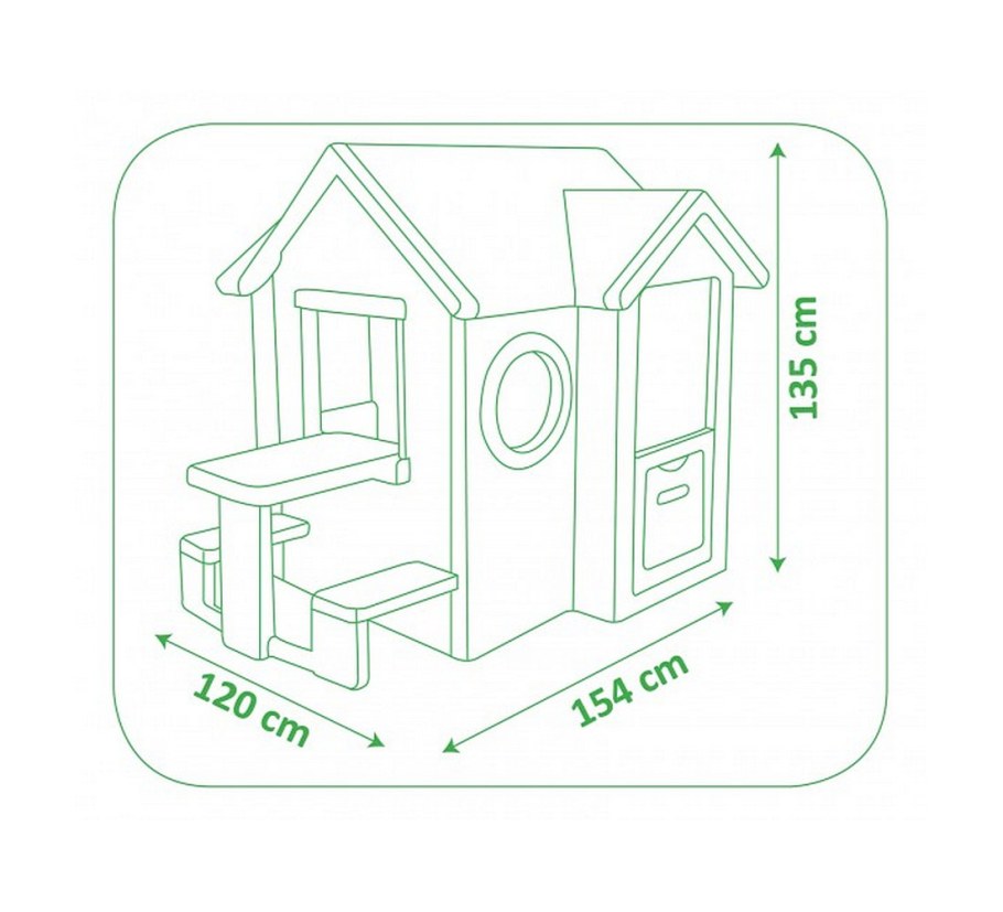 Игровой домик для детей из фанеры