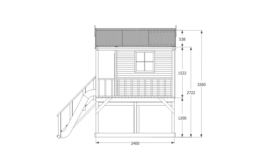 Чертежи детских домиков