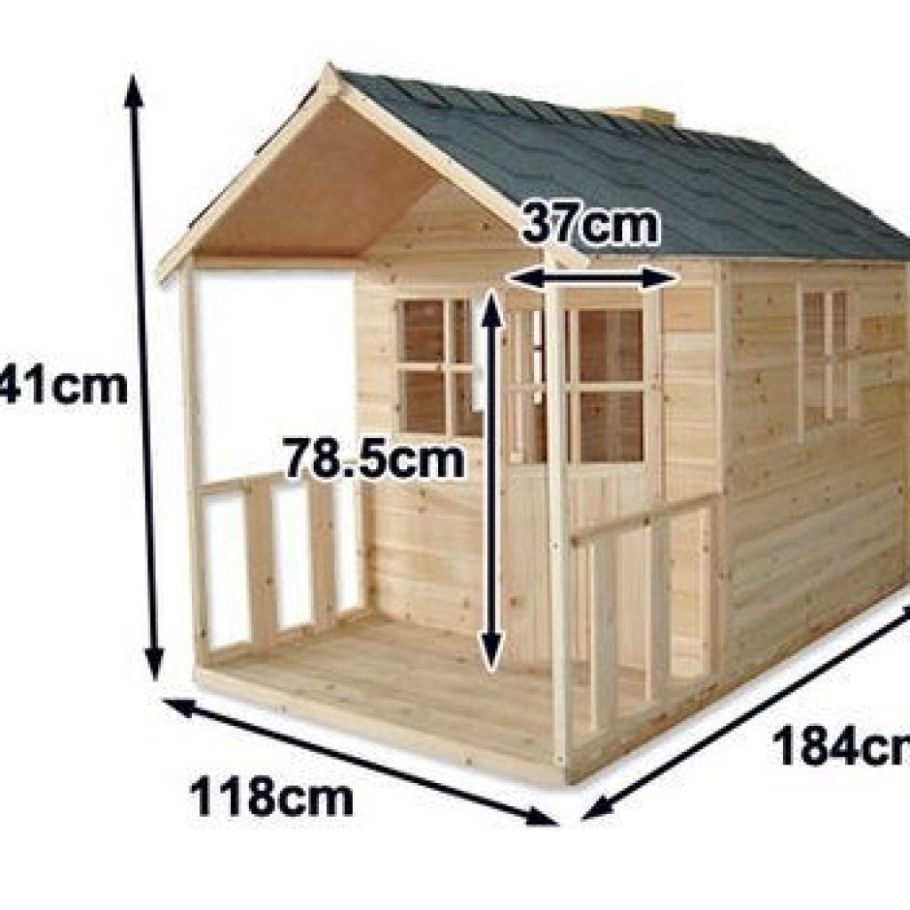 Игровой домик для детей чертеж
