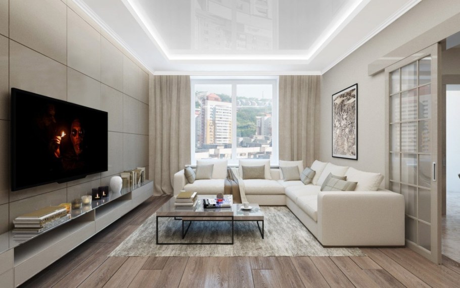 Интерьер гостиной