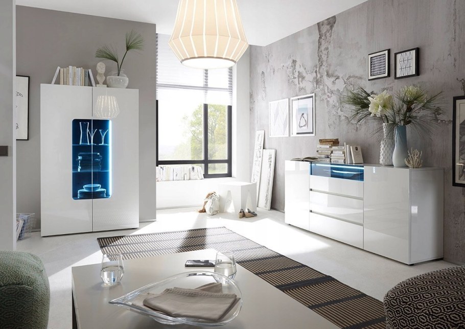 Комод Орландо - Ремо / белый глянец