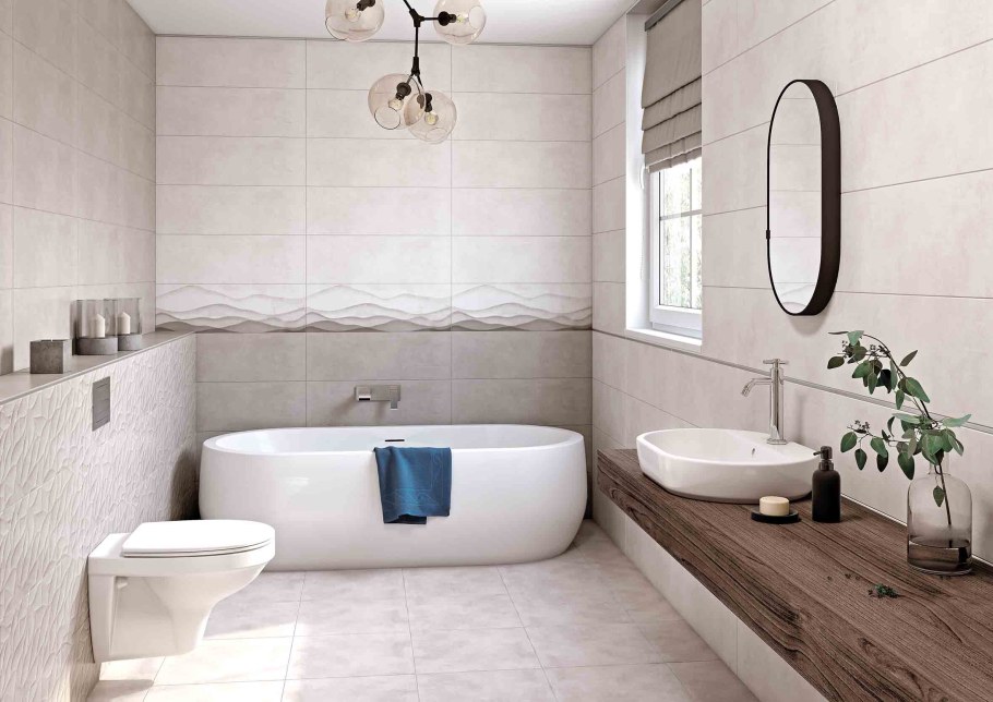 Плитка Cersanit Haiku серый 25x75 hiu091