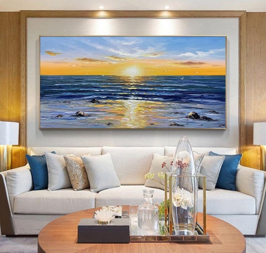 Интерьерная живопись море