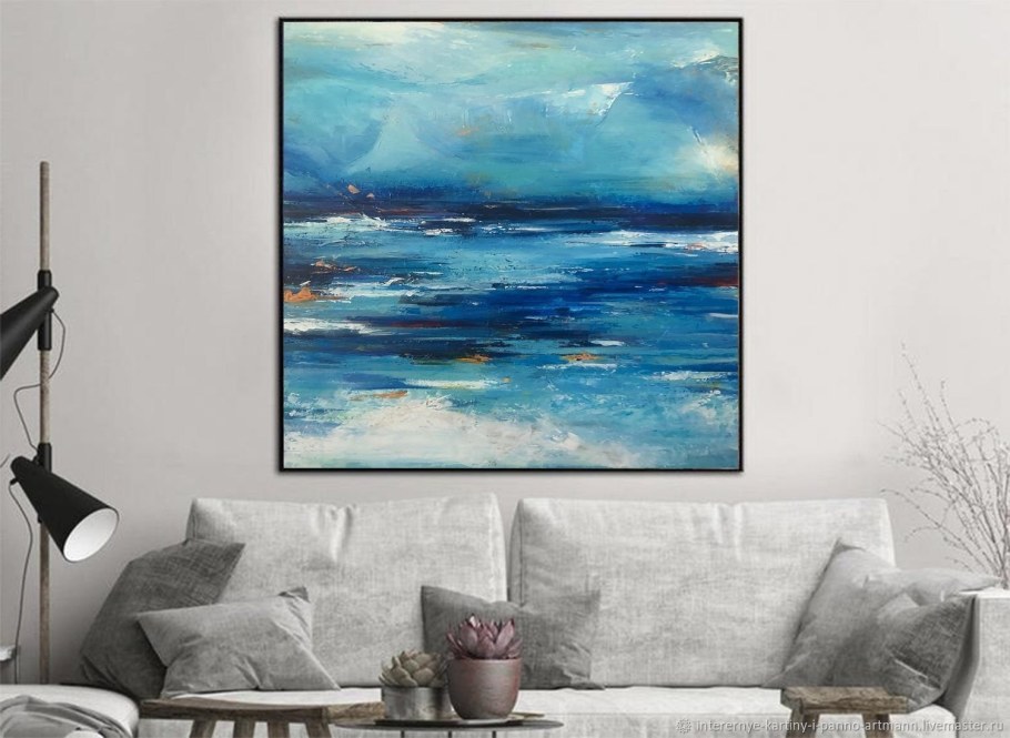 Интерьерная живопись море