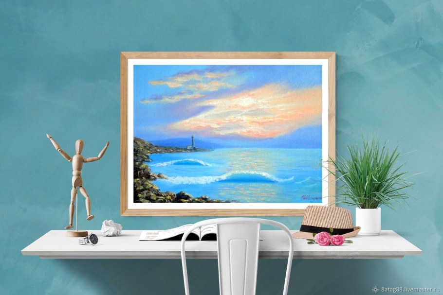 Интерьерные картины морские