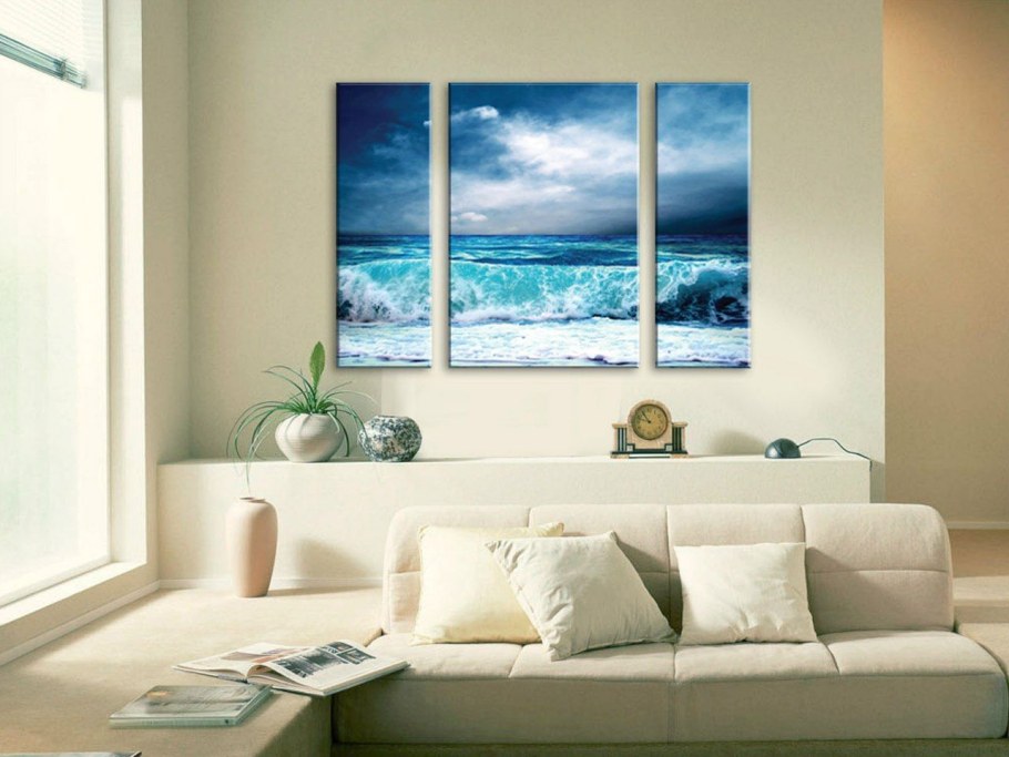 Картины на стене в интерьере