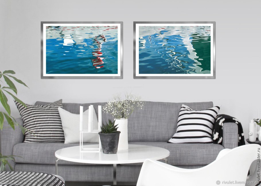 Морские картины в интерьере