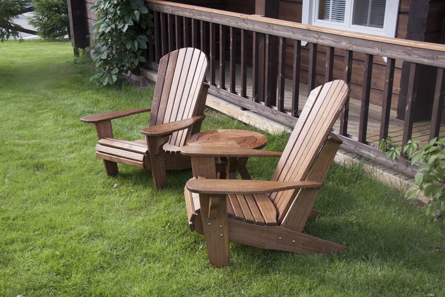 Американское деревянное кресло Адирондак