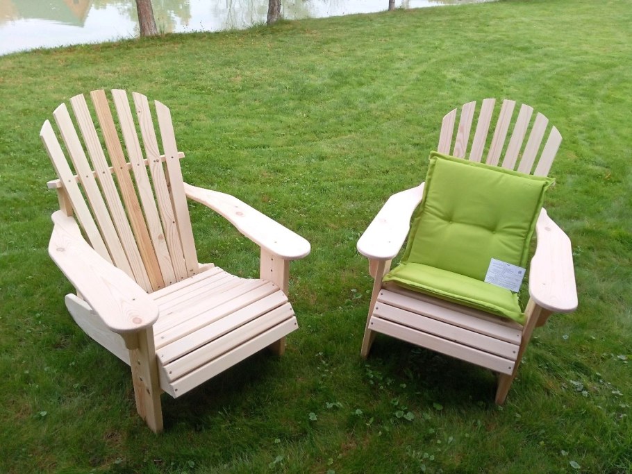 Кресло садовое деревянное Адирондак