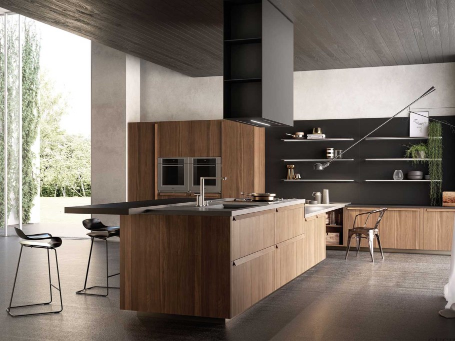 Интерьеры кухни в современном стиле