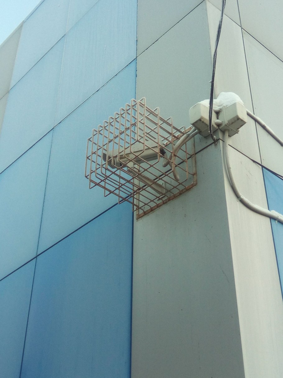 Антивандальная защита для уличной видеокамеры