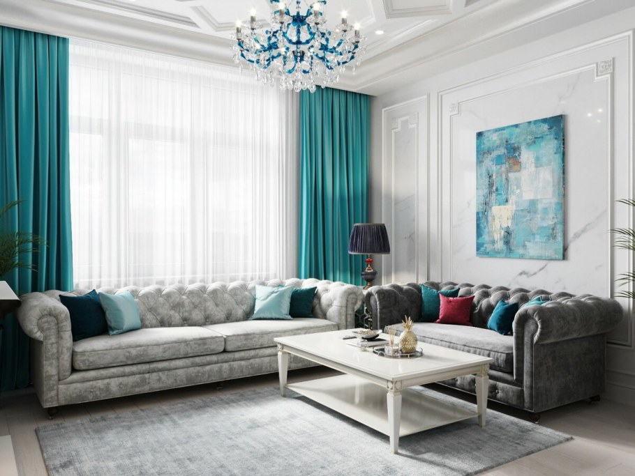 Шторы Неоклассика Тиффани