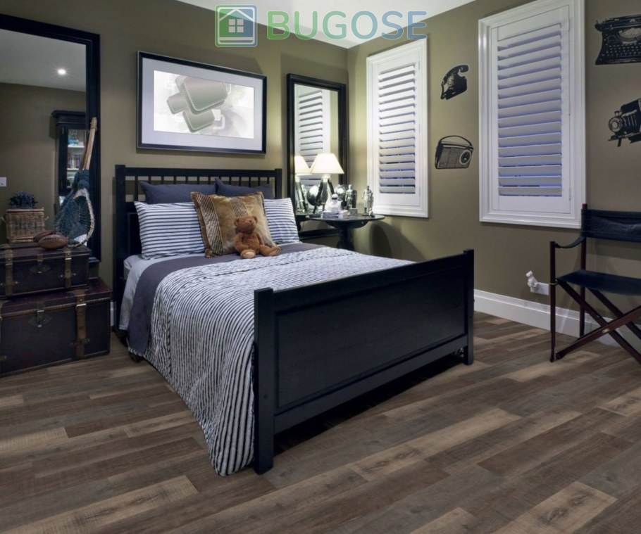 Серо голубой пол